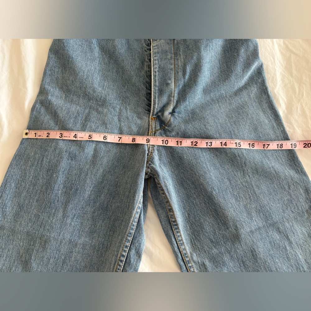 Jesse Kamm Light Blue Denim Sailor Pants - Picture 9 of 11